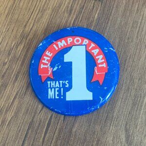 70's Important 1 Pin